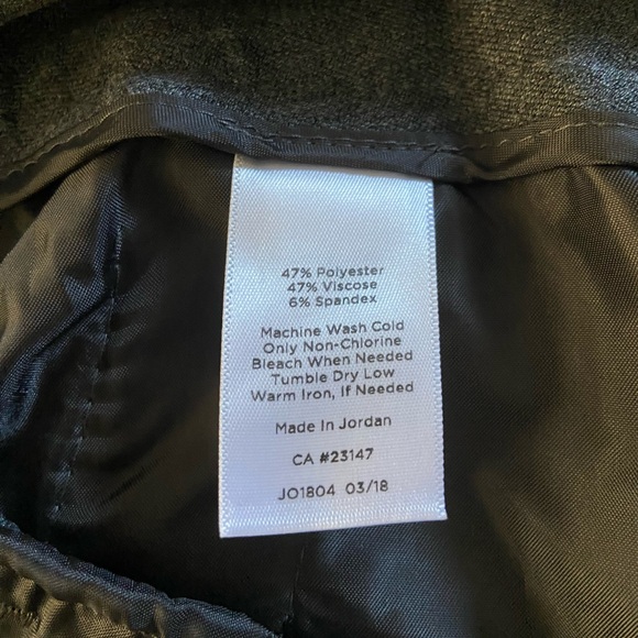 Gray winter weight trousers pants - Picture 7 of 10